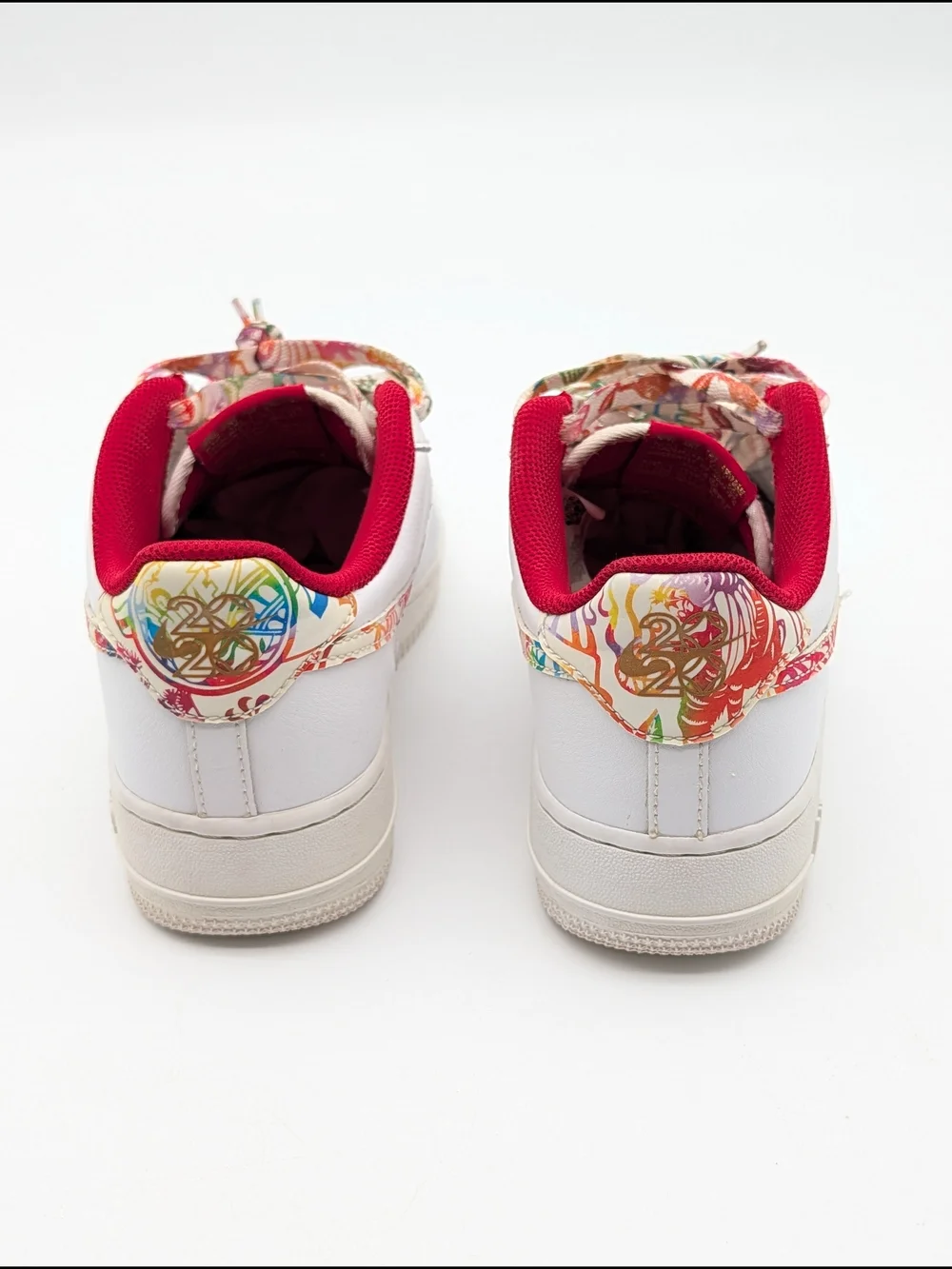 Nike Air Force 1 Chinese new year  size 6.5Y Red White CU2980-191